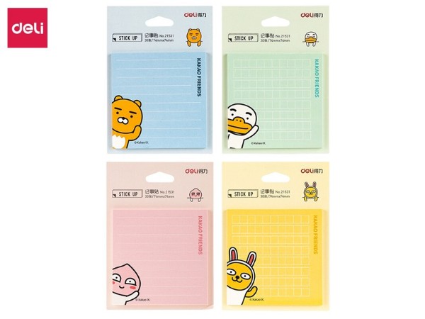 得力21531易事貼 30張/本