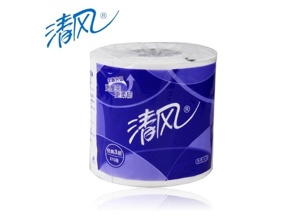 清風(fēng) B22AA5卷紙 平紋三層卷紙 卷筒
