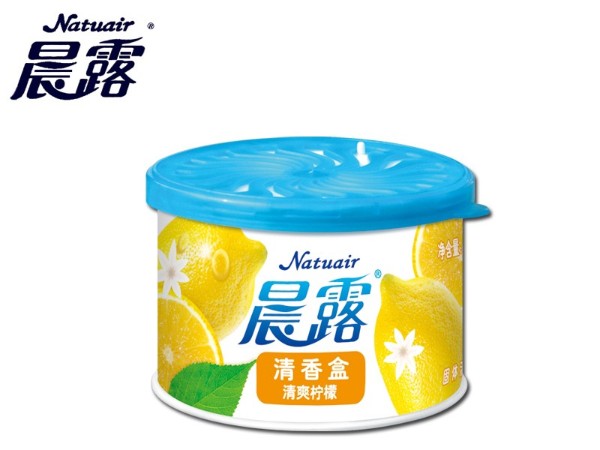 晨露 檸檬香型100g 固體清香劑廁所除臭劑