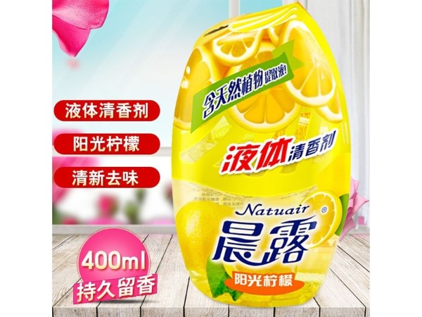 晨露 檸檬香型400ml 液體清香劑