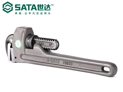世達(dá)70823鋁合金管子鉗10“